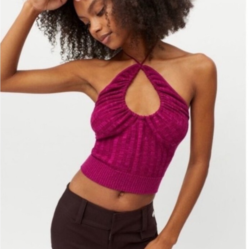 Urban Outfitters Mila Halter Top NEW